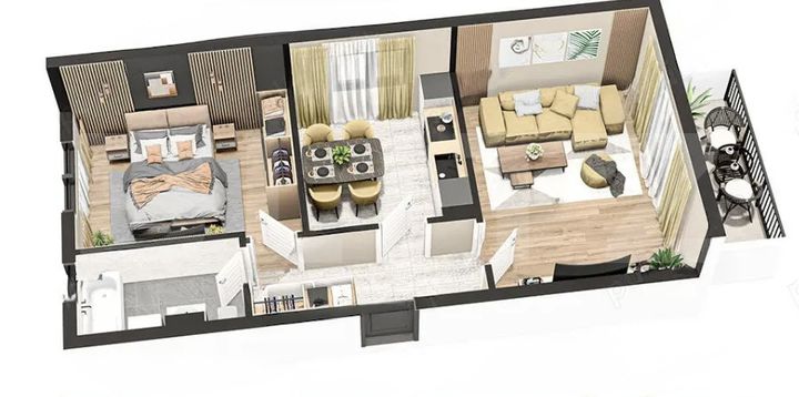 Apartament 2 camere de vanzare SANPETRU - Brasov anunturi imobiliare Brasov
