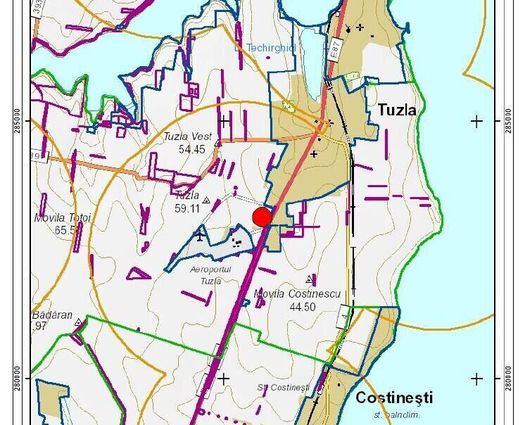 Teren Intravilan Tuzla, 8000 mp