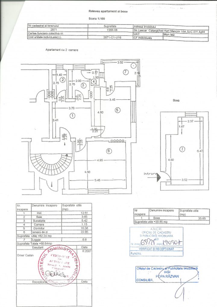 Apartament 2 camere de vanzare IASI - Iasi anunturi imobiliare Iasi
