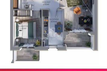 Apartament 2 camere de vanzare CENTRAL - Mures anunturi imobiliare Mures