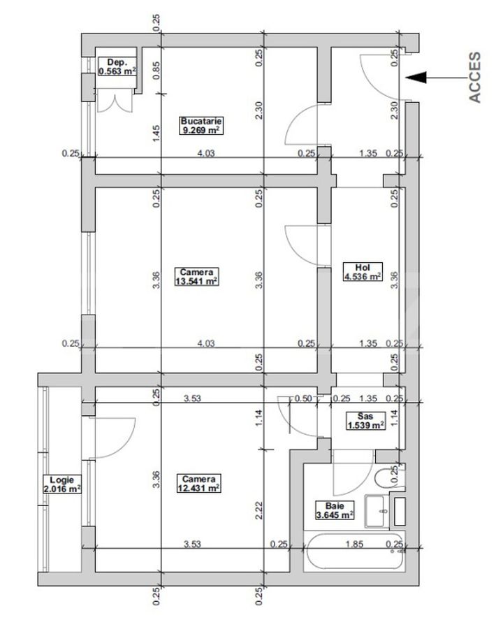 Apartament 2 camere de vanzare TIMISOARA - Timis anunturi imobiliare Timis