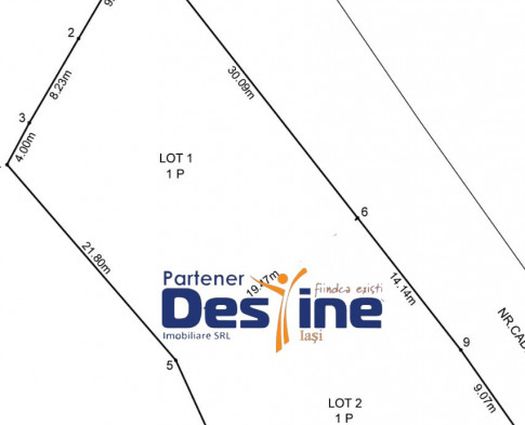 Teren Iasi, 1021 mp