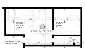 Apartament 2 camere de vanzare ROGERIUS - Bihor anunturi imobiliare Bihor