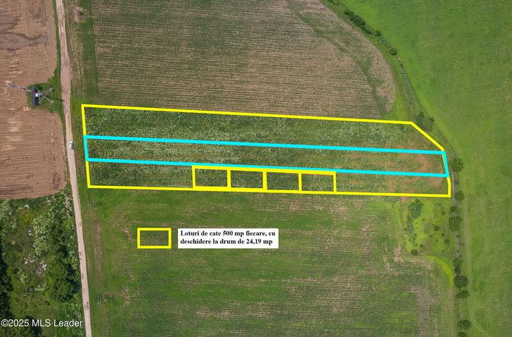 BALOTESTI - SAFTICA, TEREN INTRAVILAN 500 MP, DESCHIDERE 21 M ! anunturi imobiliare Bucuresti