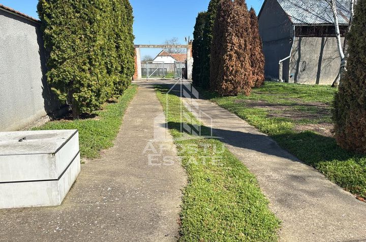 Teren intravilan in Dinias, 996mp, gard de beton si poarta noua anunturi imobiliare Timis