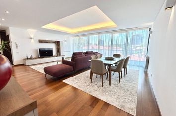 3-room apartment, modern furniture, Primaverii area anunturi imobiliare Bucuresti