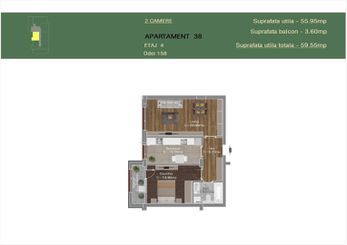 Apartament 2 camere