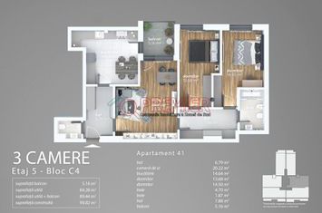 Berceni Grand Arena - 3 Camere - 2x Bai - Acte Gata anunturi imobiliare Bucuresti