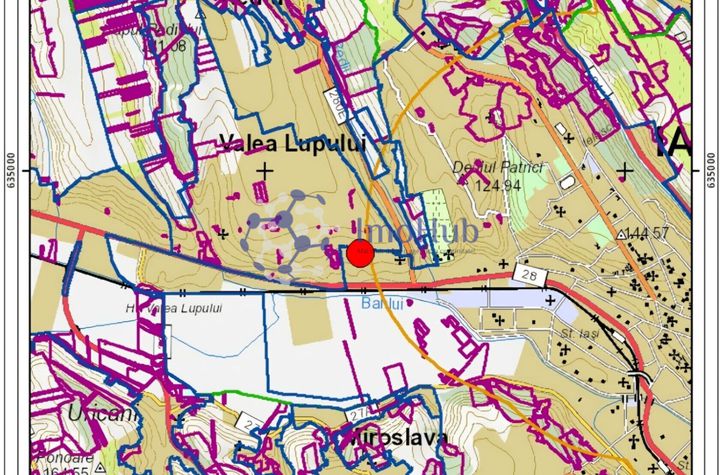 TEREN INTRAVILAN POPAS PACURARI, 615MP, 126.000 EURO anunturi imobiliare Iasi