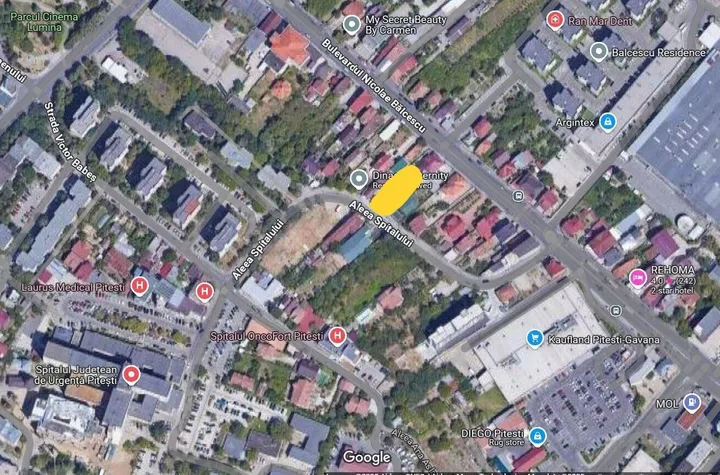 Teren 472 mp | pozitie buna | potential comercial anunturi imobiliare Arges