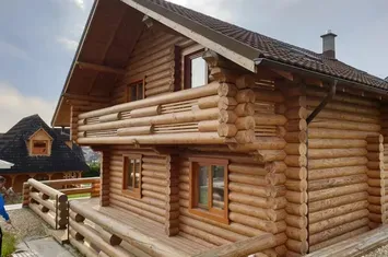 Casă premium din bușteni – 86 m², complet finisată • Zonă Thermenland Neudau (Austria) anunturi imobiliare Bucuresti