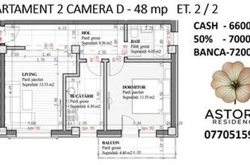 Apartament 2 camere de vanzare LUNCA CETATUII - Iasi anunturi imobiliare Iasi