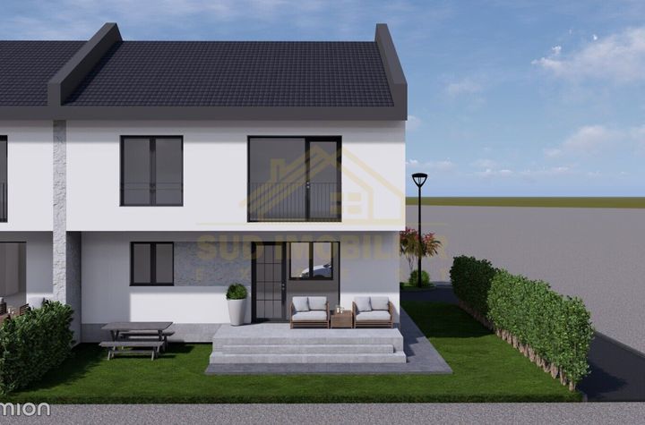 Vila in ansamblu nou P+1+Pod Depozitare, centru  Oras Popesti Leordeni anunturi imobiliare Bucuresti