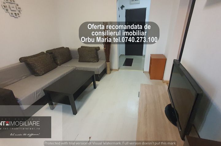 Apartament 2 camere nedecomandat de inchiriat zona Podu Ros -5 minute Palas anunturi imobiliare Iasi