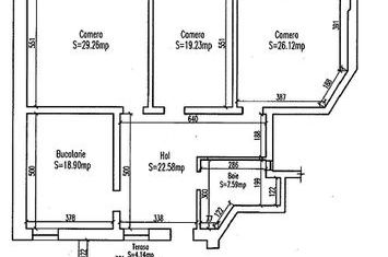 Apartament de 154 mp cu tavan inalt, zona Dorobantilor-Central anunturi imobiliare Cluj