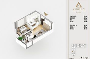 Titan Pallady Garsoniera tip Studio Astorium Predare Decembrie 2025 anunturi imobiliare Bucuresti