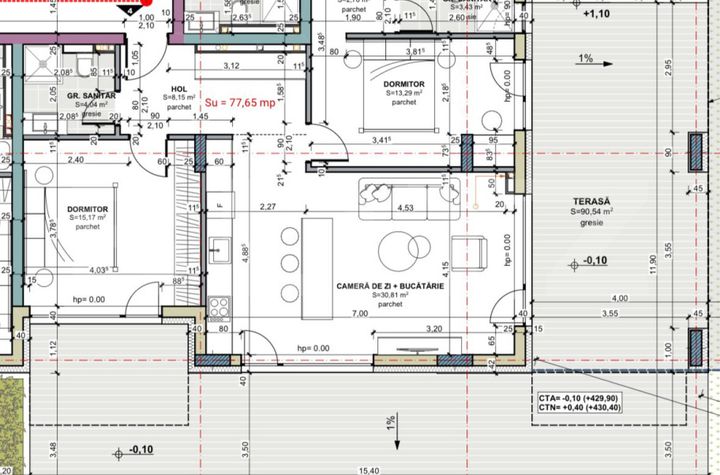 Apartament 3 camere de vanzare CLUJ-NAPOCA - Cluj anunturi imobiliare Cluj