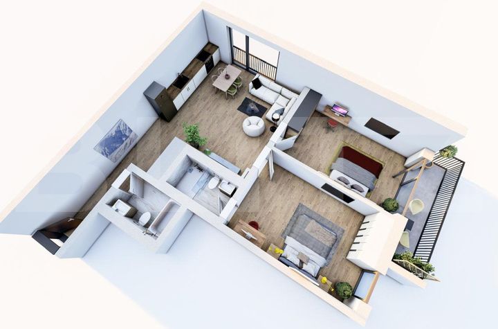 Apartament 3 camere de vanzare CETATE - Alba anunturi imobiliare Alba