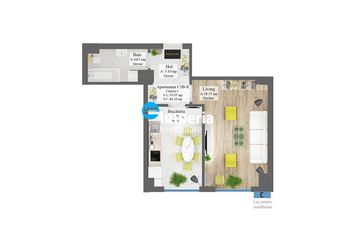Garsonieră de vanzare FRUMOASA - Iasi anunturi imobiliare Iasi