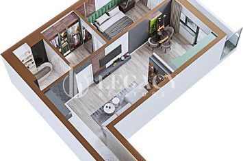 Apartament 2 camere, tip 1A, 1B, 8A, 8B - Copou Garden Residence anunturi imobiliare Iasi