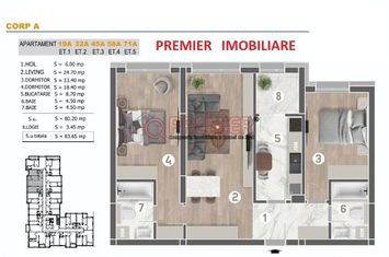 Parc Tudor Arghezi - Postalionului - 3 camere UNIC - Filmare Reala anunturi imobiliare Bucuresti