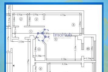 Comision 0%: Apartament 1 camera, bloc nou, 47.1 mp, Pacurari anunturi imobiliare Iasi