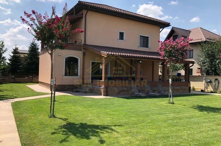 VILA P+1+M-TEREN 730 MP-320 MP UTILI-- MOBILATA-SABRI PARK anunturi imobiliare Bucuresti
