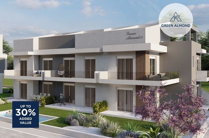 Apartament nou pe 2 niveluri, 69 mp — Paralia Ofriniou anunturi imobiliare Grecia