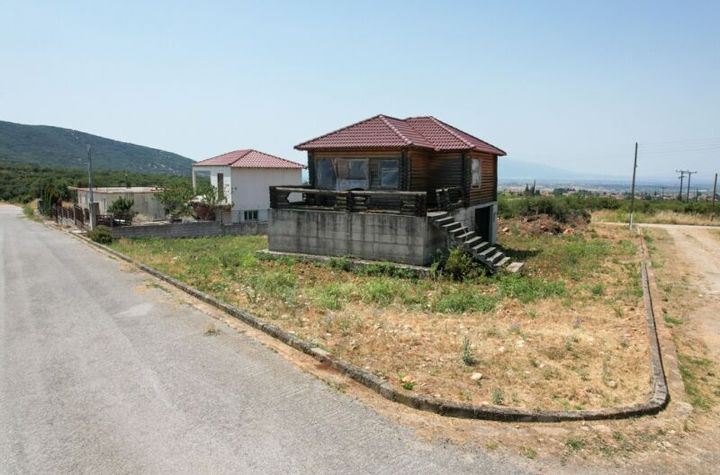 Casă din lemn 50 mp în Kallifitos, teren 542 mp anunturi imobiliare Grecia