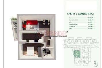 Mihai Bravu - Splaiul Unirii vanzare apartament 2 camere anunturi imobiliare Bucuresti