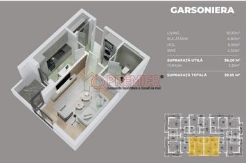 Proiect nou - Drumul Fermei - Garsoniera anunturi imobiliare Bucuresti