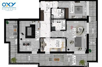 Antiaeriană - Oxy Residence, 3 camere 140 m anunturi imobiliare Bucuresti