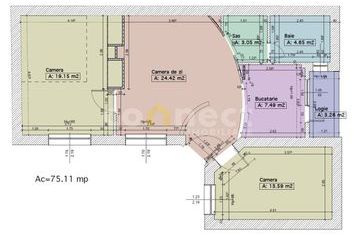 Apartament 3 camere de vanzare CLUJ-NAPOCA - Cluj anunturi imobiliare Cluj