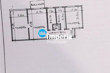 Apartament 3 camere de vanzare ALEXANDRU CEL BUN - Iasi anunturi imobiliare Iasi