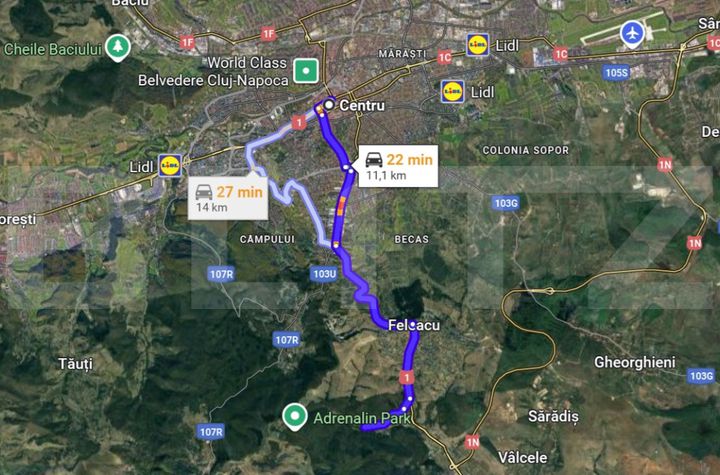 Teren de vanzare FELEACU - Cluj anunturi imobiliare Cluj
