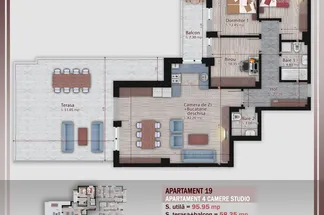 Apartament 4 camere de vânzare Bucuresti - Titan
