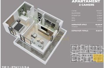 APARTAMENT 2 CAMERE-DRUMUL FERMEI anunturi imobiliare Bucuresti