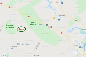 Teren Intravilan de vanzare SABARENI - Giurgiu anunturi imobiliare Giurgiu