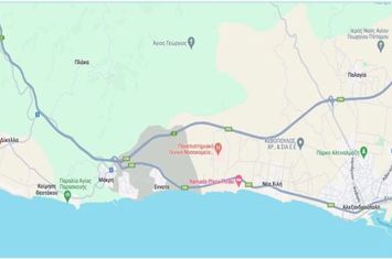 Teren construibil 20.615 mp în Dikella, vedere la mare anunturi imobiliare Grecia