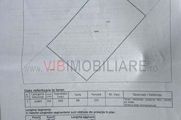 Teren Balotesti 400 mp -stradal - asfalt anunturi imobiliare Bucuresti
