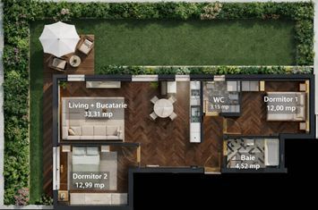 Apartament 3 camere de vanzare FALEZA - Constanta anunturi imobiliare Constanta