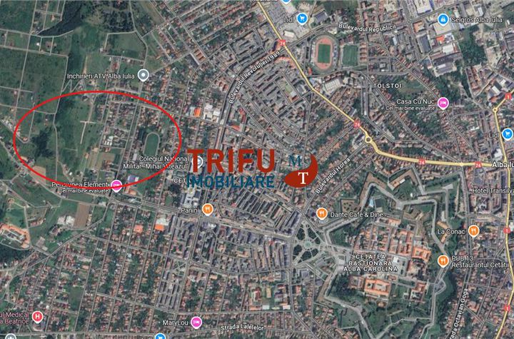 Teren Intravilan de vanzare CETATE - Alba anunturi imobiliare Alba
