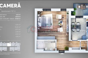 Garsoniera imensa! Sector 4 - Grand Arena anunturi imobiliare Bucuresti