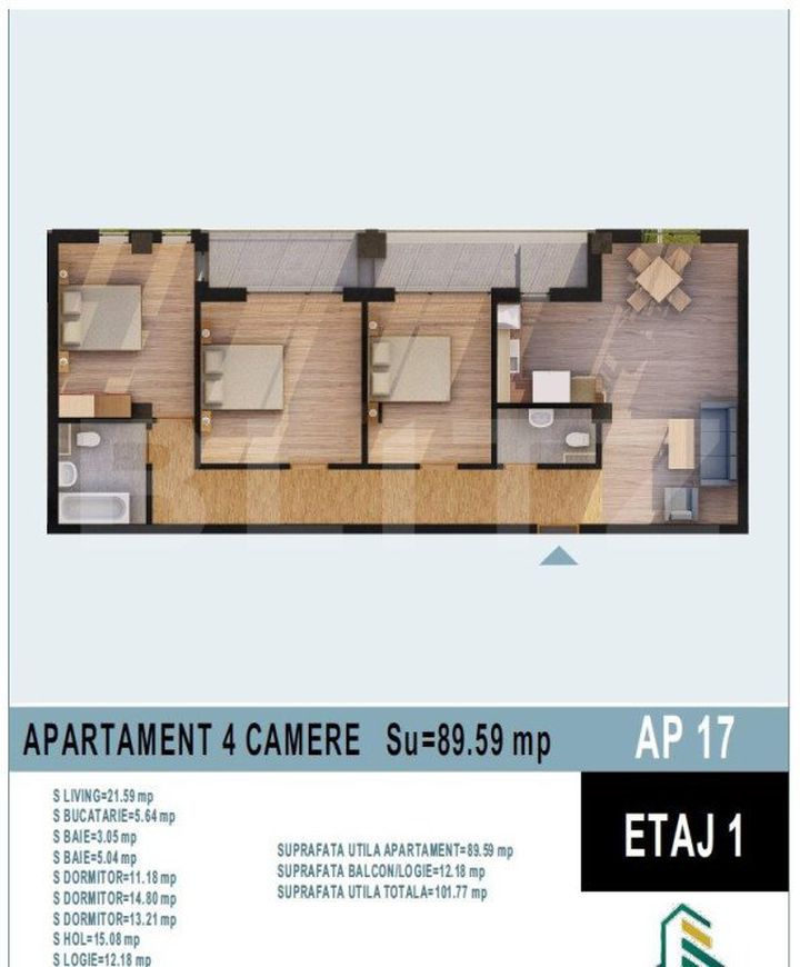Apartament 4 camere de vanzare BISTRITA - Bistrita-Nasaud anunturi imobiliare Bistrita-Nasaud