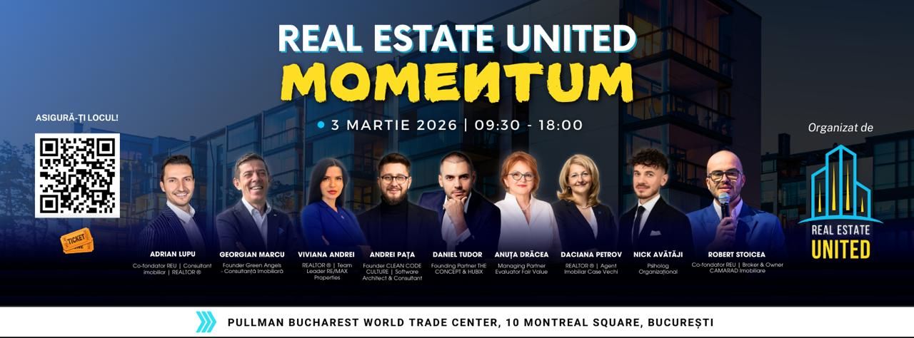 Real Estate UNITED revine în 2026 cu MOMENTUM!