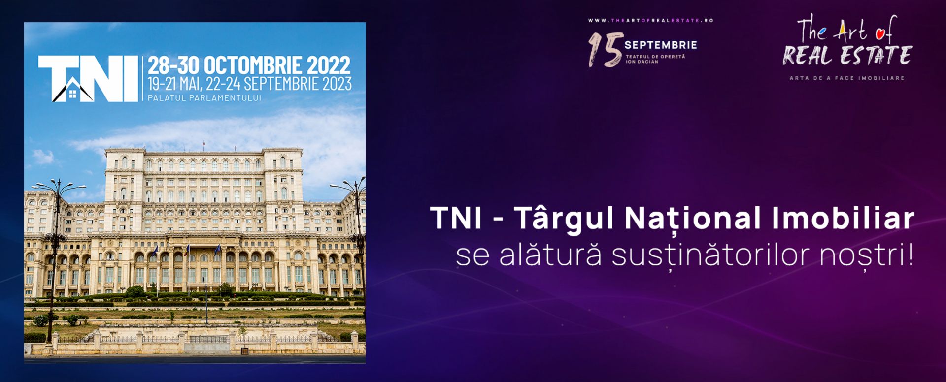 Târgul Național Imobiliar susține The Art of Real Estate